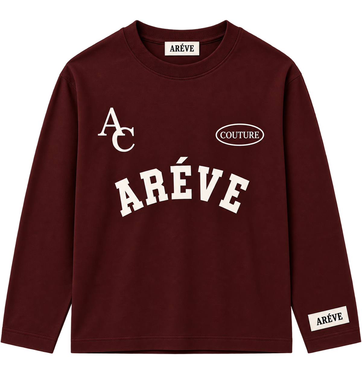 BURGUNDY longsleeve